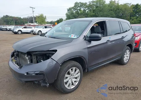 2019 Honda Pilot Lx from USA, damaged, VIN 5FNYF6H13KB045231